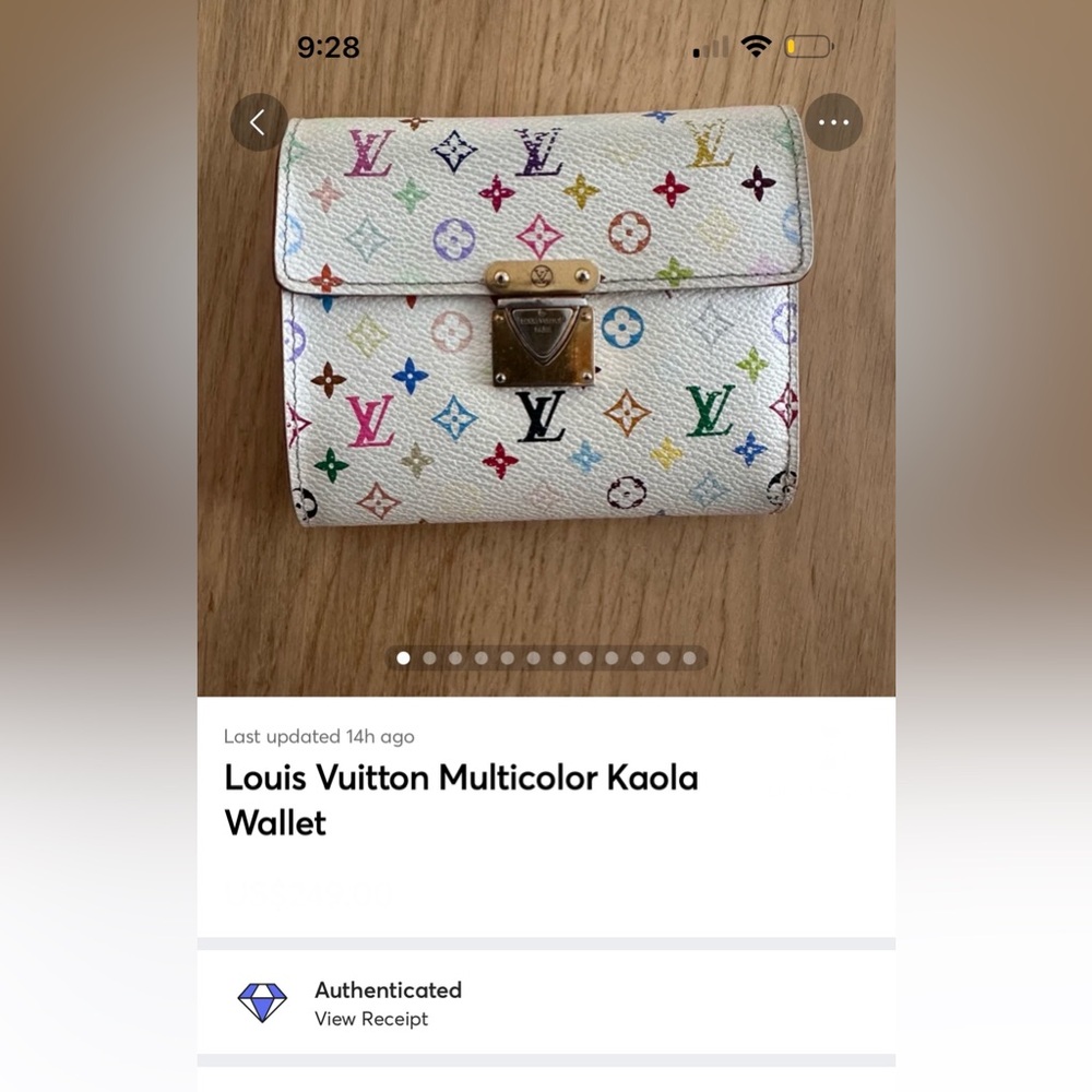 Louis Vuitton Multicolor Kaola Wallet - Picture 14 of 14